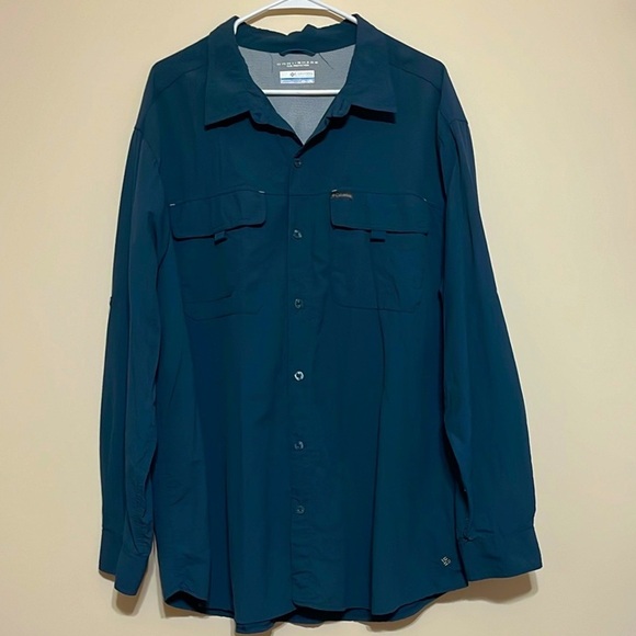 Columbia Other - Columbia Omni Shade Button-Up Shirt Sz XXL